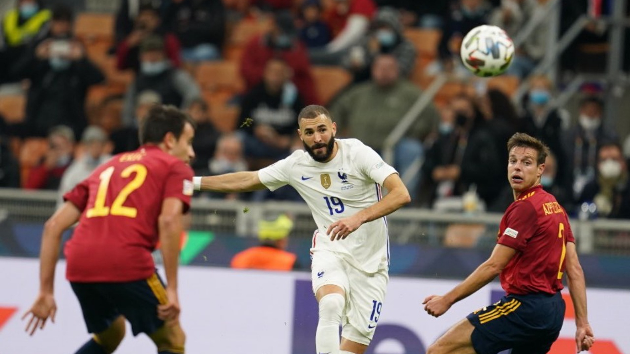 UEFA Uluslar Ligi'nde şampiyon Fransa... Benzema & Mbappe'den kupayı getiren goller