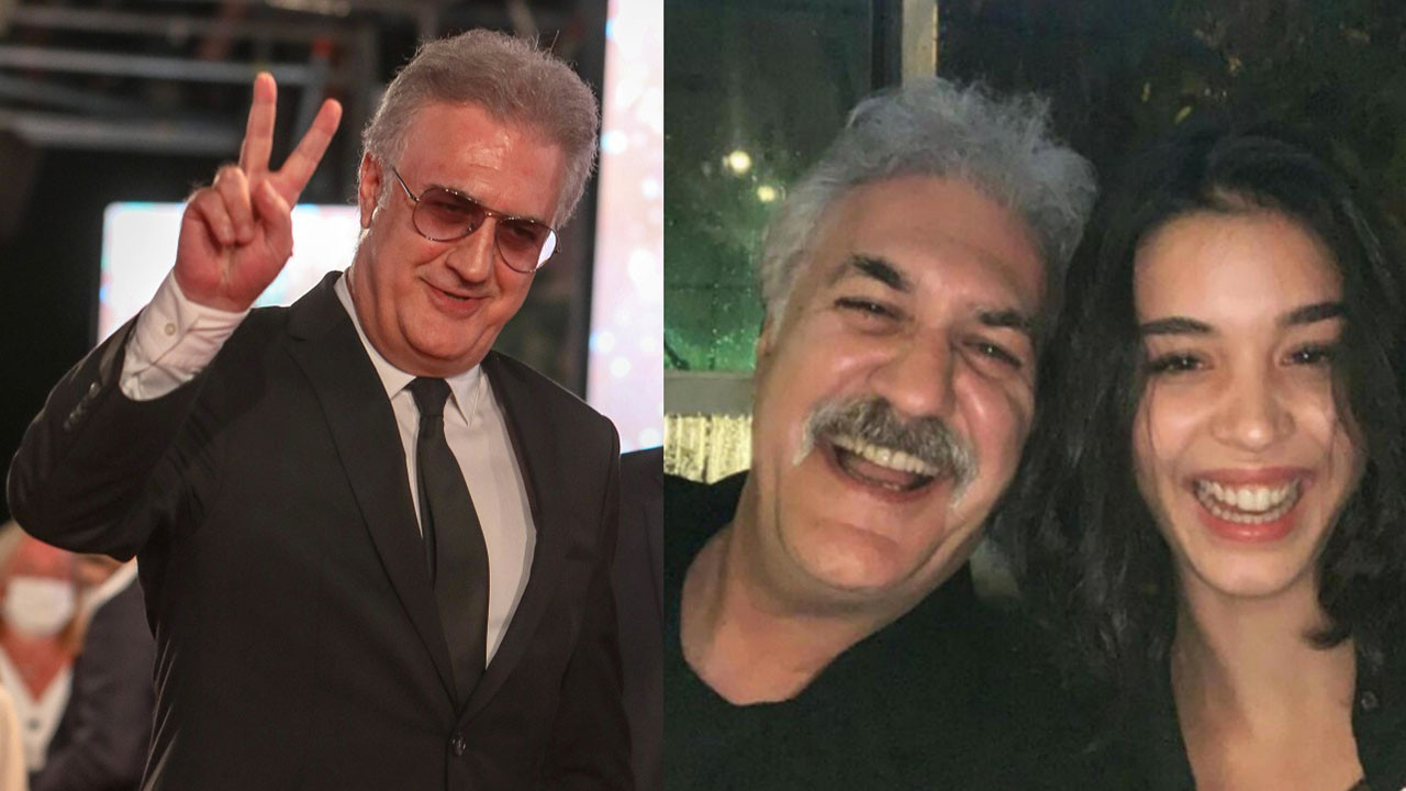 Tamer Karadağlı 58. Altın Portakal Ödül Töreni'ne sevgilisi Iraz Yıldız ile el ele katıldı