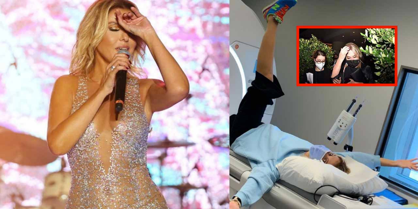 Talihsizlikler Gülben Ergen'in peşini bırakmıyor! İdo Tatlıses ile Yasemin Şefkatli'nin düğününde kaza geçirdi