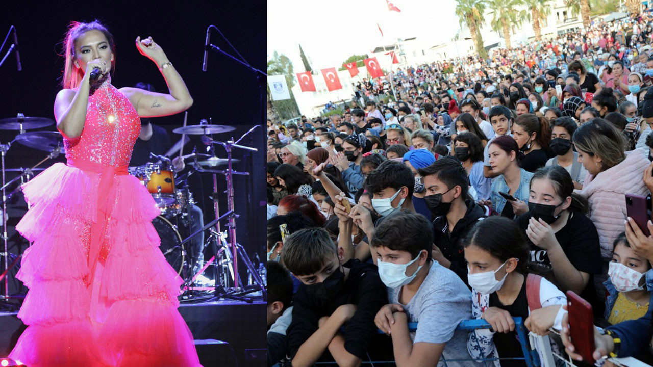 Demet Akalın'dan Bodrum'da çifte konser