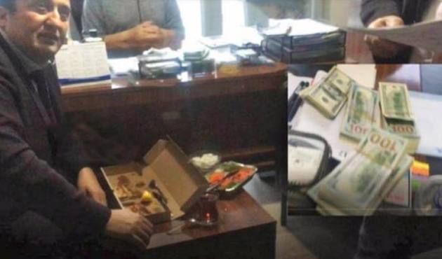 İşte Fİ Yapı'nın sahibinin tahliyesi karşılığı rüşvet alırken yakalanan hakimin o görüntüleri!