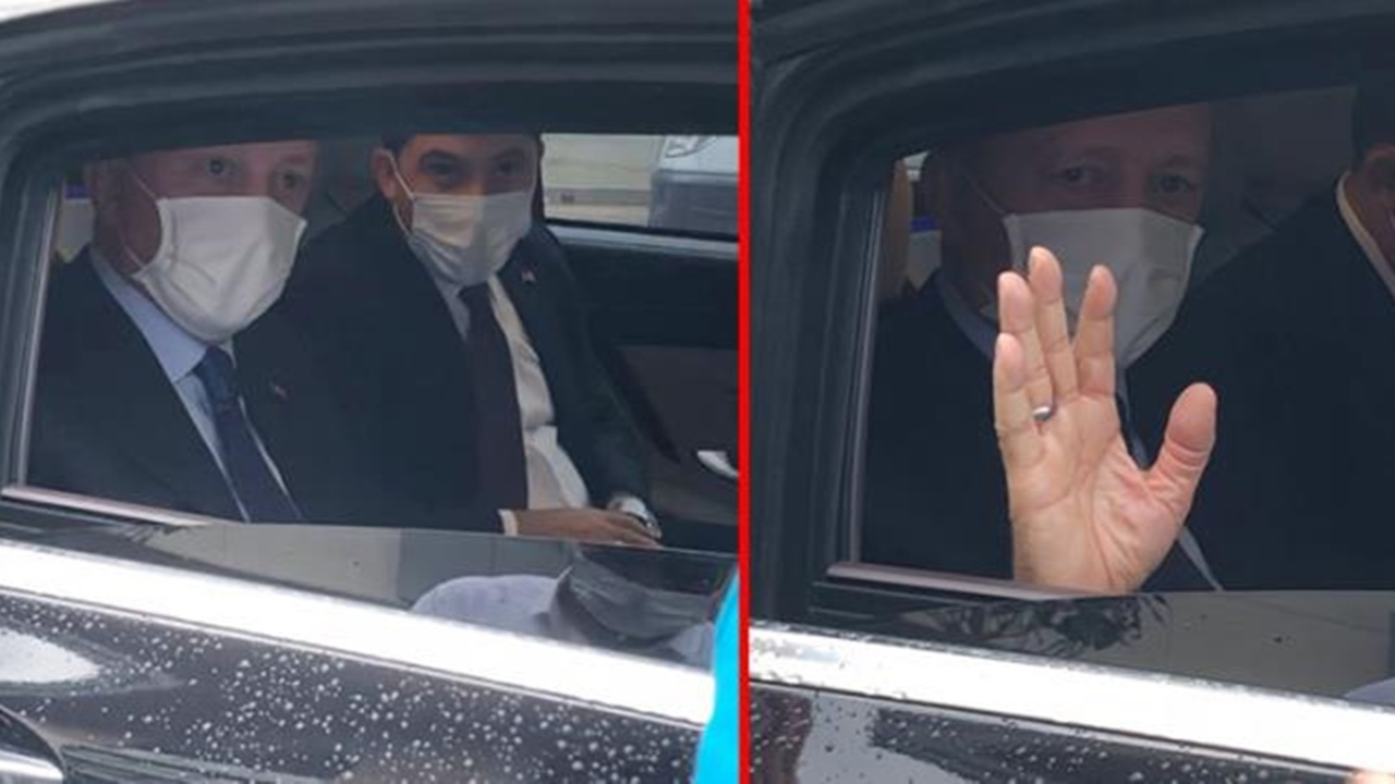 Cumhurbaşkanı Erdoğan'a Üsküdar'da sevgi seli: Vatandaşlarla sohbet etti