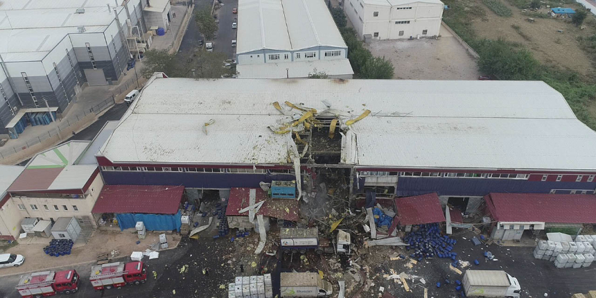 Bursa'da fabrikada patlama: 1 işçi hayatını kaybetti
