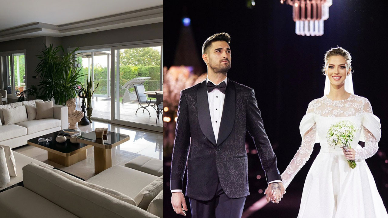 5 gün önce evlenmişlerdi... İşte İdo Tatlıses ve Yasemin Şefkatli'nin muhteşem evi