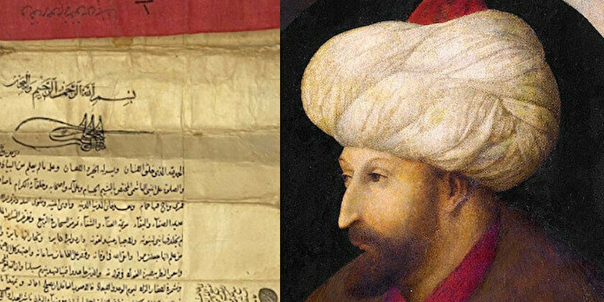 Fatih’in fermanı Londra’da satışa çıkıyor: Açılış fiyatı bir milyon lira...