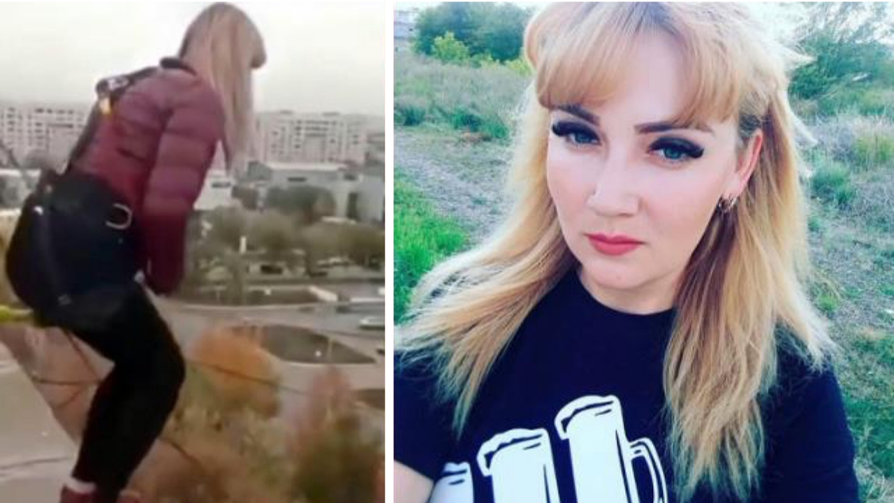 Halatlı serbest uçuş yapmak isteyen kadının feci sonu! Uygun bağlanmayınca bir anda koptu...