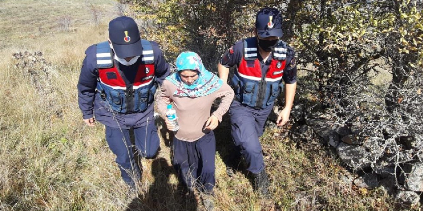 Kayıp kadın, evinden 6 kilometre uzaklıkta bulundu