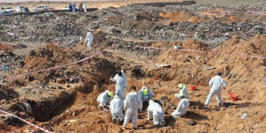 Libya’da 5 toplu mezarda 25 kişinin cansız bedenine ulaşıldı