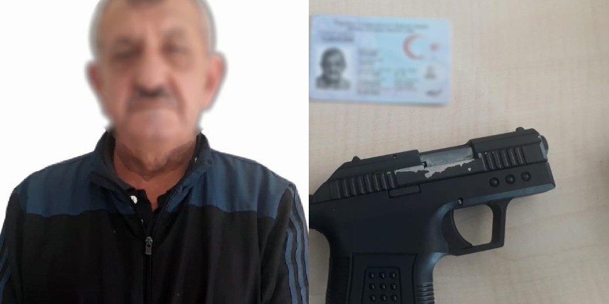 Pazardan dönen eski karısını silahla vuran saldırgan yakalandı!