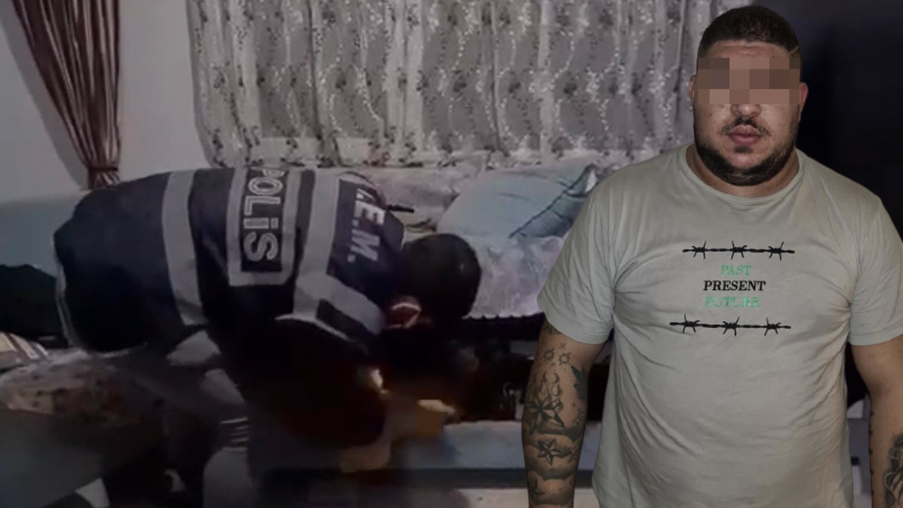 Zehir taciri "Çaki Mesut" yakalandı: Evinden 55 kilogram uyuşturucu çıktı