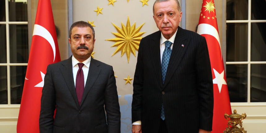 Cumhurbaşkanı Erdoğan, Merkez Bankası Başkanı Kavcıoğlu'nu kabul etti