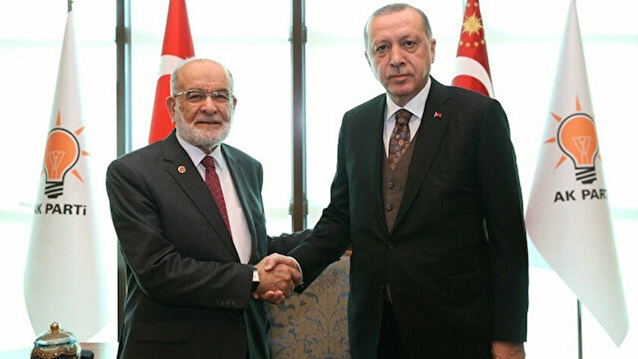 Cumhurbaşkanı Erdoğan, Temel Karamollaoğlu ile görüşecek