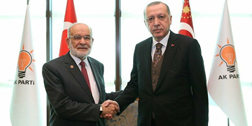 Cumhurbaşkanı Erdoğan, Temel Karamollaoğlu ile görüşecek