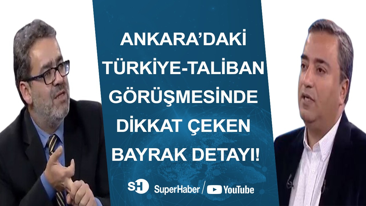 Dikkat çeken ayrıntı… Ankara'daki Türkiye-Taliban görüşmesinde bayrak mesajı!