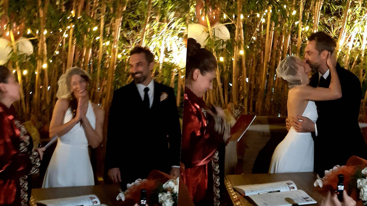 Sürpriz nikah! Poyraz Karayel'in Avukat Sema'sı Emel Gölgeçen dünyevine girdi