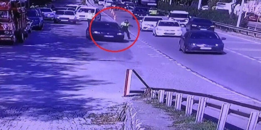 Polisi 30 metre sürükleyerek kaçan sürücü, CHP'li başkan vekili çıktı