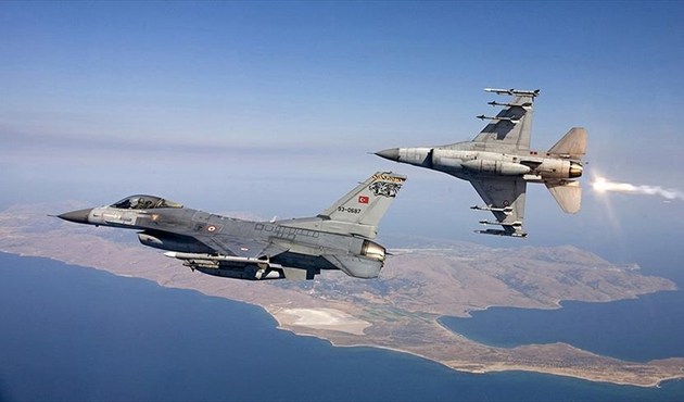 Şırnak'ta mağarada tespit edilen teröristlere hava operasyonu