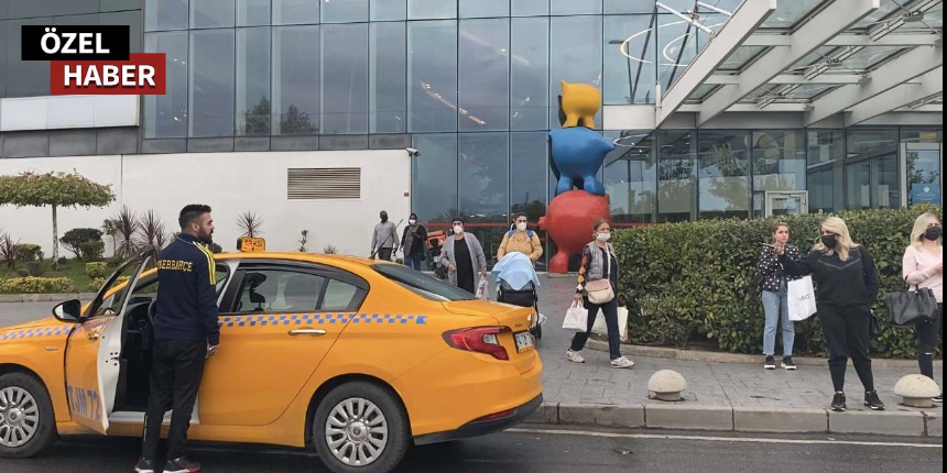 Bu görüntüler İstanbul'un göbeğinde çekildi: Taksiciden iki kadın yolcuya çok ağır sözler