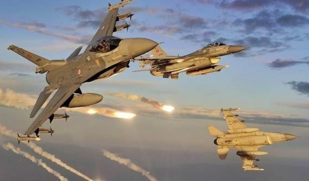 Saldırı hazırlığındaki teröristlere bomba yağdı! Zap'ta 6 terörist öldürüldü...