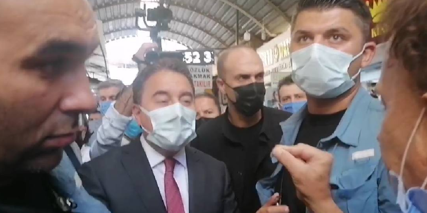Babacan’a vatandaş tepkisi: Erdoğan’a yanlış yaptınız, binde 1 bile oy alamayacaksınız
