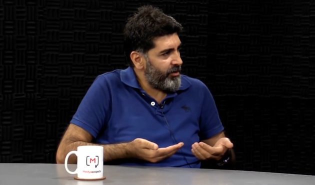 Levent Gültekin birden bire, "Bu adama haddini bildirecek kimse yok mu!" diye sayıklamaya başladı! VİDEO