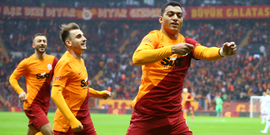 Galatasaray namağlup Konyaspor'u tek golle devirdi... Mohamed atmaya devam ediyor