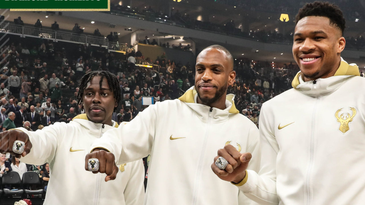 Milwaukee Bucks kaldığı yerden devam ediyor... Son şampiyon yüzükleri taktı
