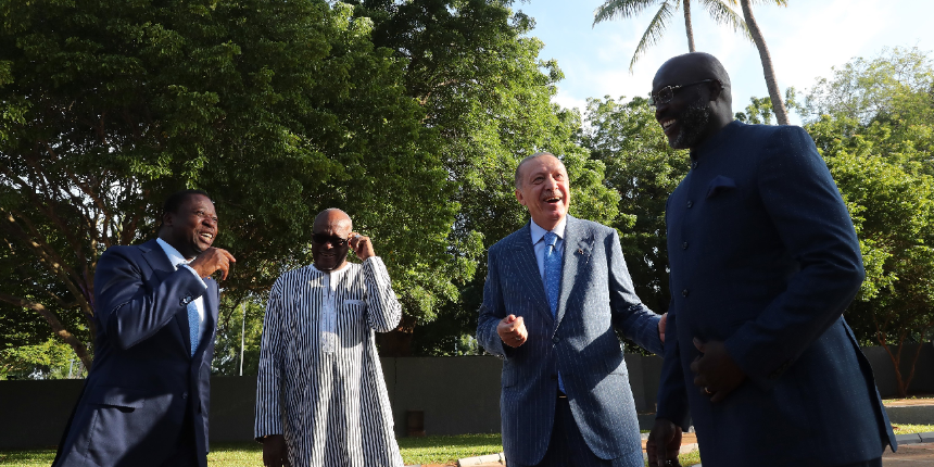 Türkiye, Togo, Burkina Faso ve Liberya'dan dörtlü zirve