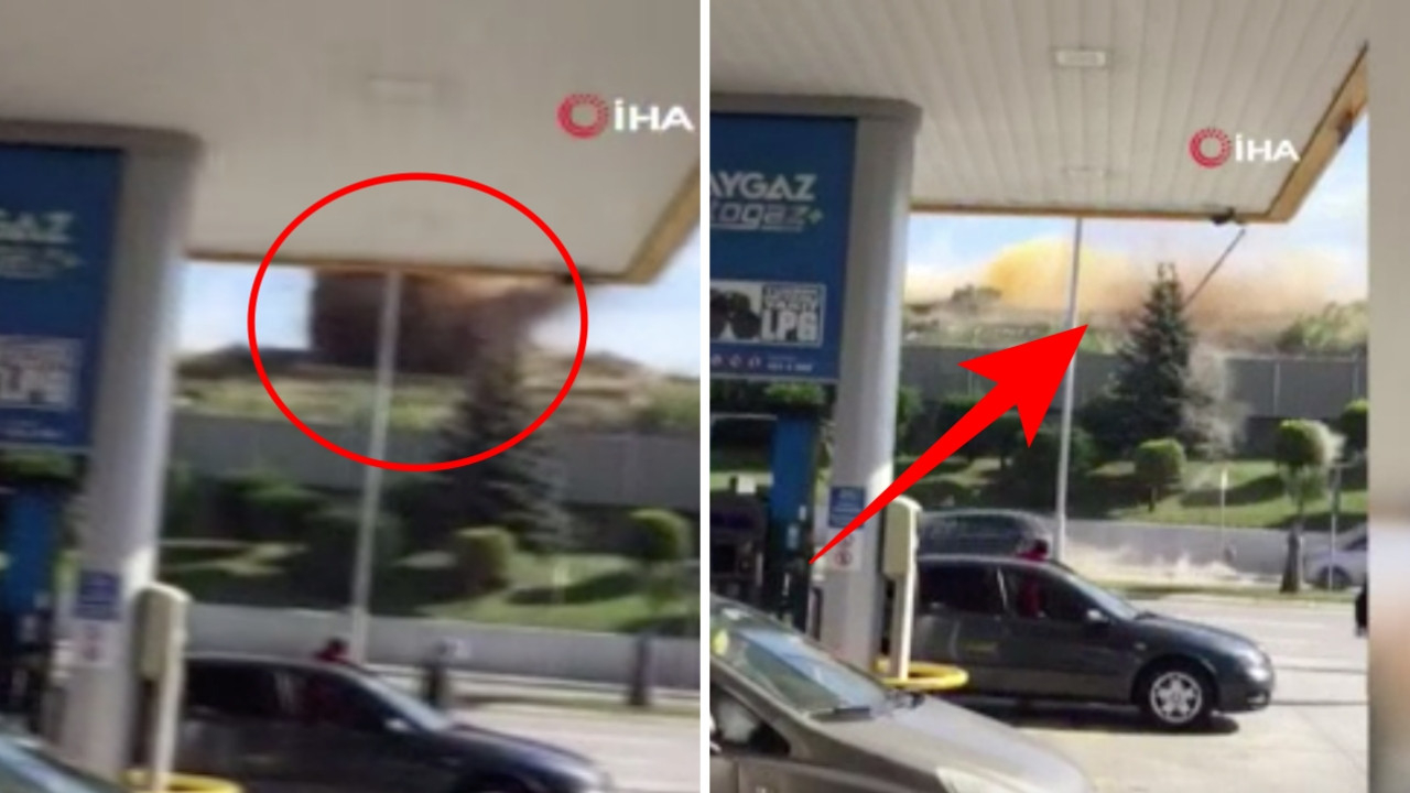 Metro çalışması sırasında korkutan patlama! Yaralılar var... Saniye saniye kamerada...