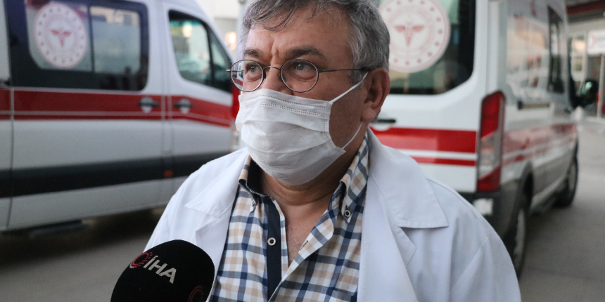 Okul bahçesinde öğretmene rapor dayağı!
