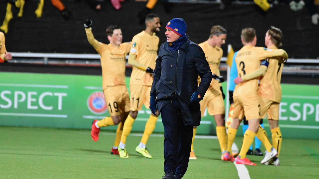 Jose Muorinho'nun AS Roma'sı Bodo-Glimt deplasmanında 6-1 mağlup oldu