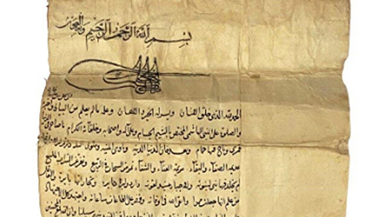 Türkiye'nin girişimi sonuç verdi: Fatih tuğralı 'vakfiye'nin satışı durduruldu