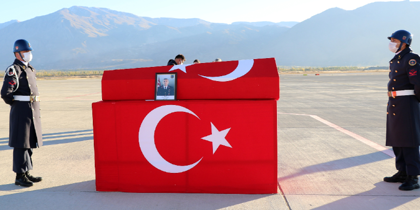Erzincan’da şehit düşen askerin cenazesi  memleketi Erzurum’da