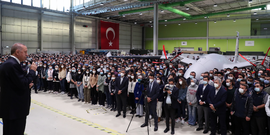 Cumhurbaşkanı Erdoğan’dan Baykar tesislerine taziye ziyareti