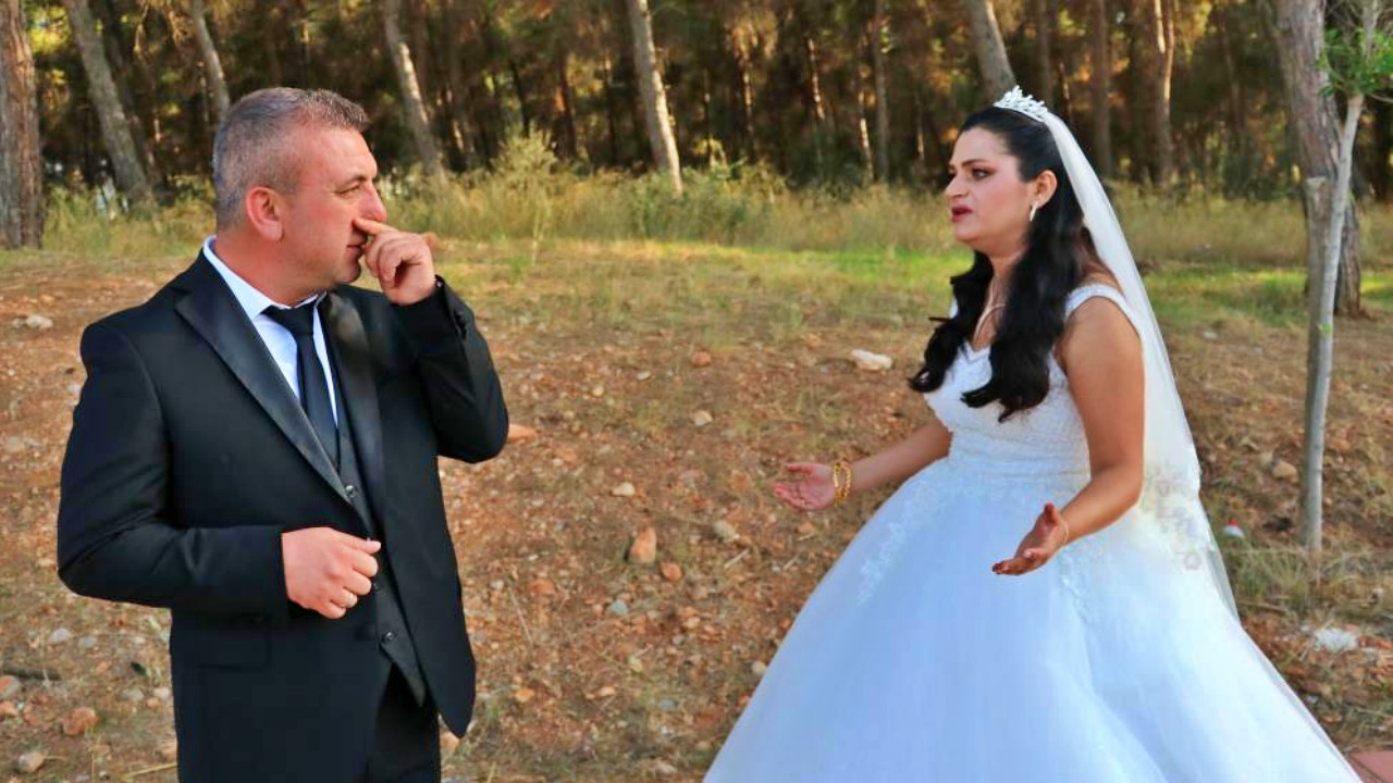 Gelin ve damat düğün günü hayatlarının şokunu yaşadı! Görünce neye uğradıklarını şaşırdılar...