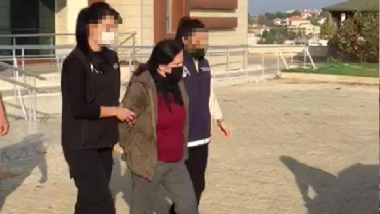 İzmir’de 8 yıl hapis cezası bulunan PKK’lı kadın terörist yakalandı