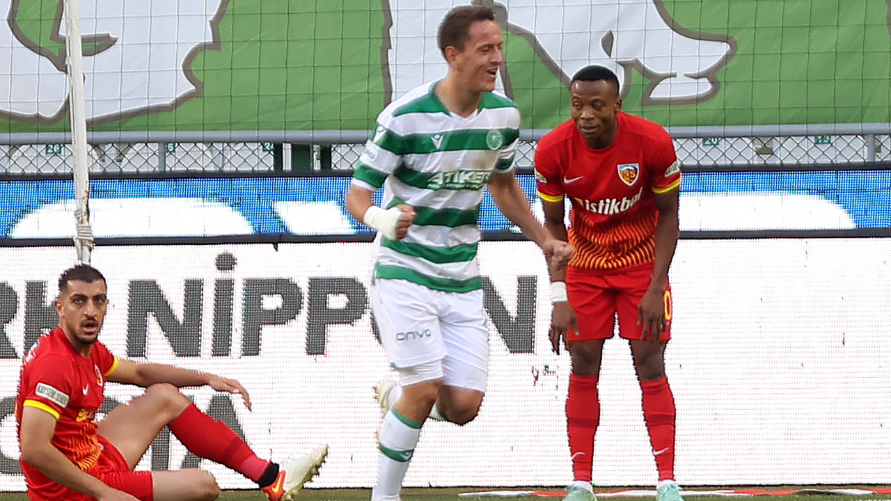 Kayserispor'u 2-0 mağlup eden Konyaspor iyi futbola kaldığı yerden devam ediyor...