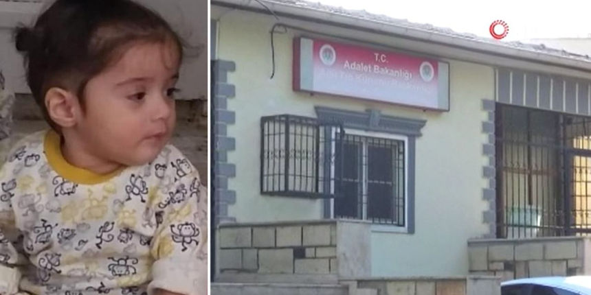 1,5 yaşındaki kızını yemek yemediği için yumruk atarak öldürdü