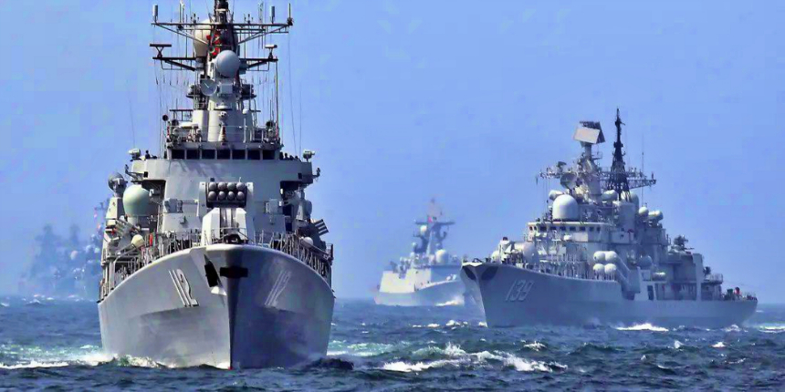 Rusya ve Çin'den Pasifik'te iddialı deniz tatbikatı!