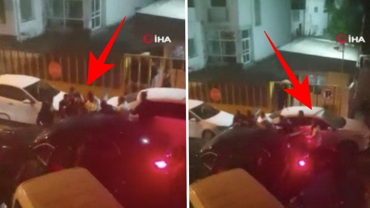 Yol verme kavgasına mahalleli de karıştı! Ortalık savaş alanına döndü...