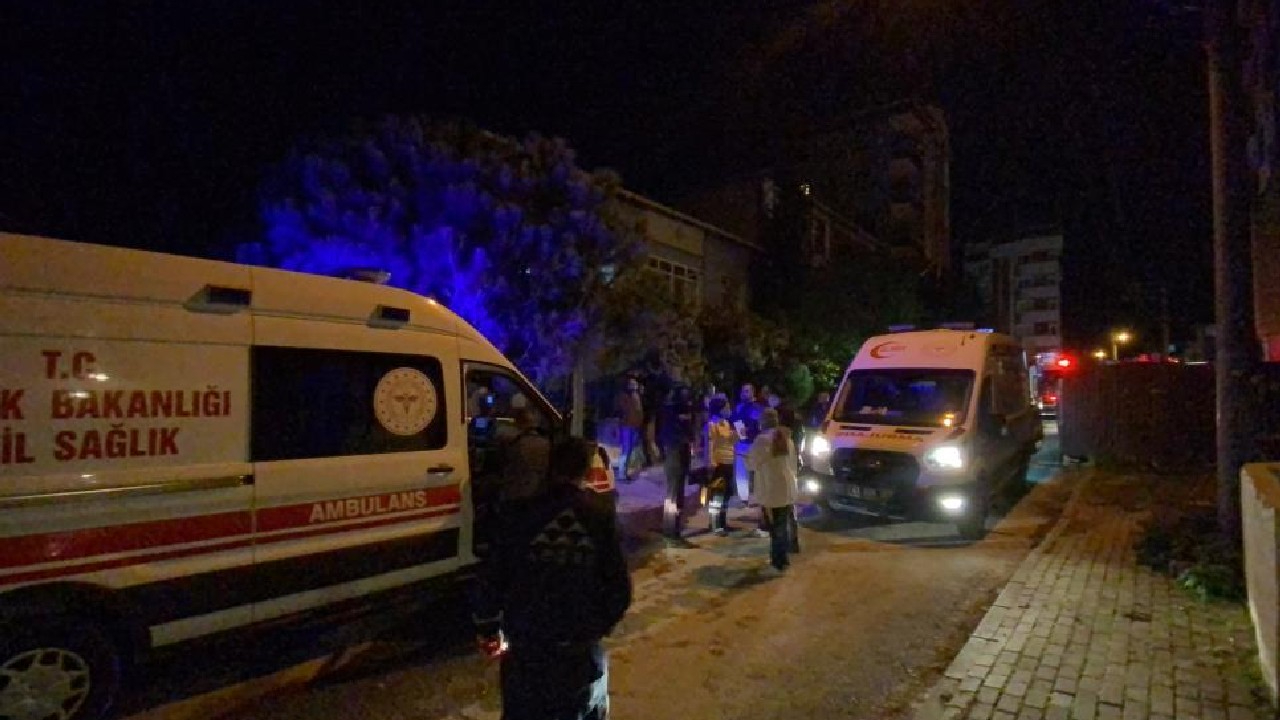 Sobayı yakmaya çalışırken kendini yaktı