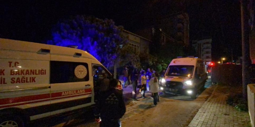 Sobayı yakmaya çalışırken kendini yaktı