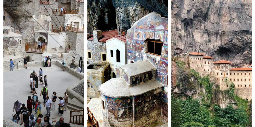 Türkiye’nin en önemeli inanç turizmi merkezlerinden Sümela Manastırı gelecek yıl tamamen ziyaretçilere açılacak