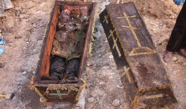 Rus General'in cesedi ateş tuğla sayesinde bozulmamış