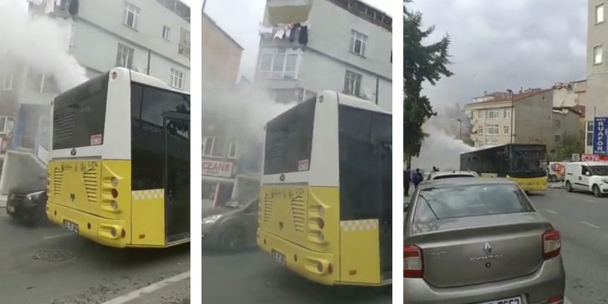 İstanbullular İETT'de Allah'a emanet! Bu görüntüler Üsküdar'da çekildi