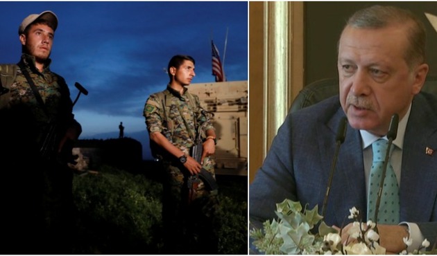 ABD askeri ile YPG'li teröristlerin ortak nöbetine çok sert tepki!