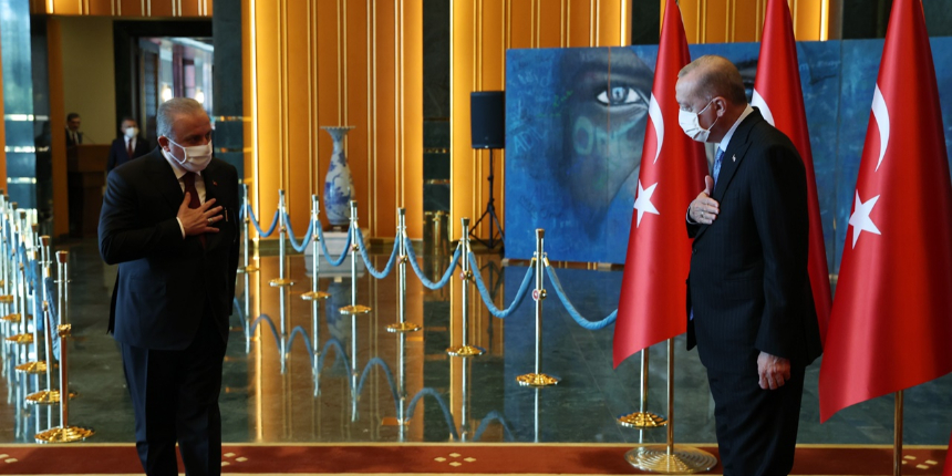 Erdoğan 29 Ekim Cumhuriyet Bayramı tebriklerini kabul etti