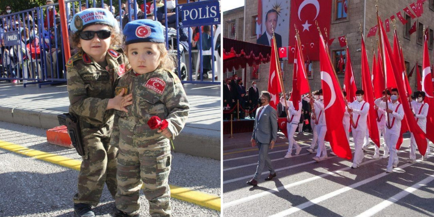 Türkiye kırmızıya büründü! Cumhuriyetimizin 98. yılı tüm yurtta coşkuyla kutlandı!
