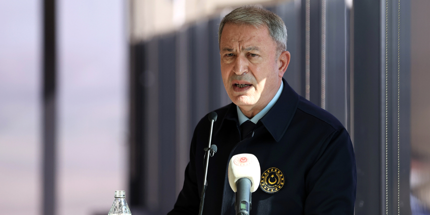 Milli Savunma Bakanı Akar: Terörist neredeyse hedefimiz orası