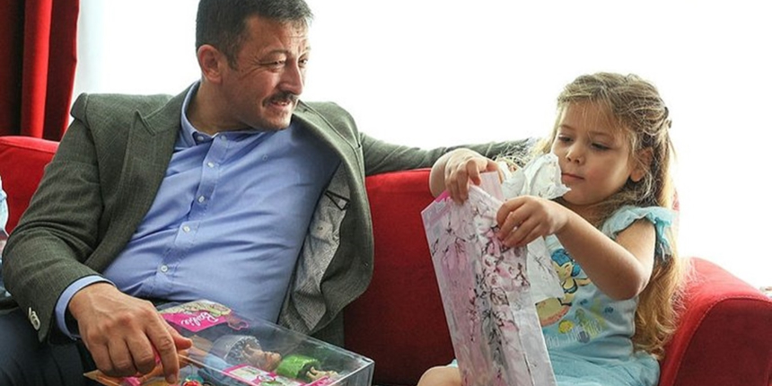 AK Partili Hamza Dağ'dan küçük Ayda'ya ziyaret